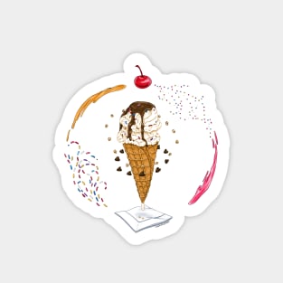 Ice Cream Dream Sticker